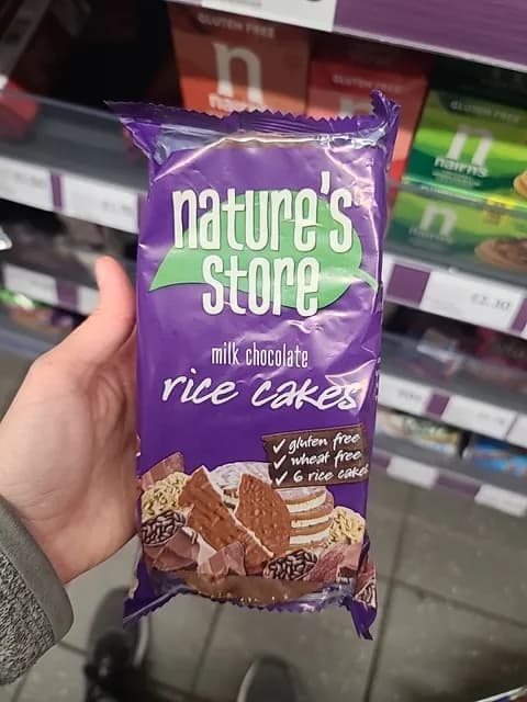 Nature'S Store Milk Chocolate Rice Cakes