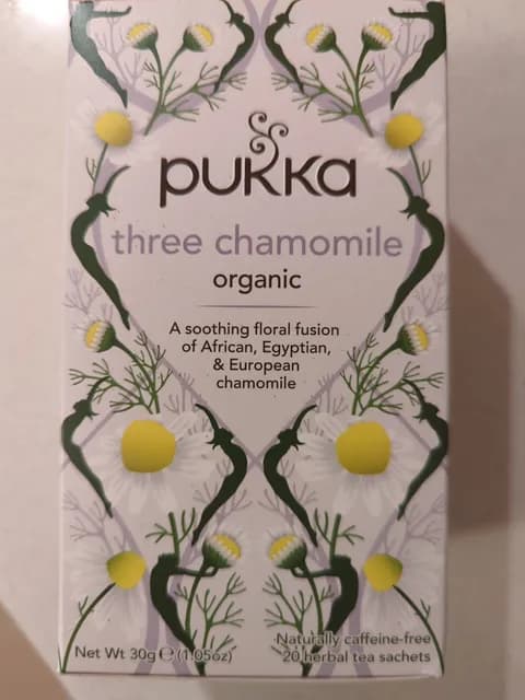 Pukka Three Chamomile Organic Herbal Tea