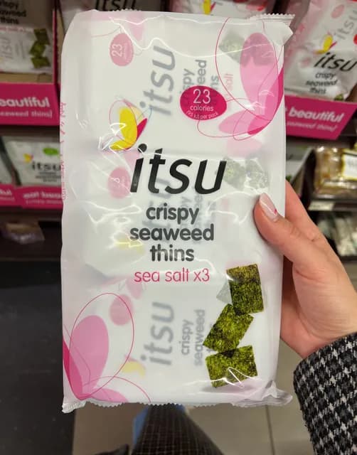Itsu Sea Salt Crispy Seaweed Thins