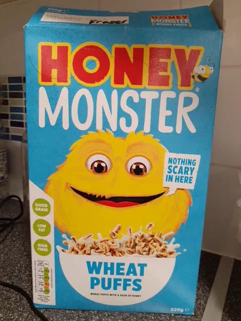 Honey Monster Wheat Puffs