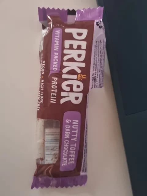 Perkier Nutty Toffee & Dark Chocolate Protein Bar