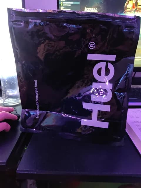 Huel Nutritionally Complete Food Black Edition Chocolate Flavour