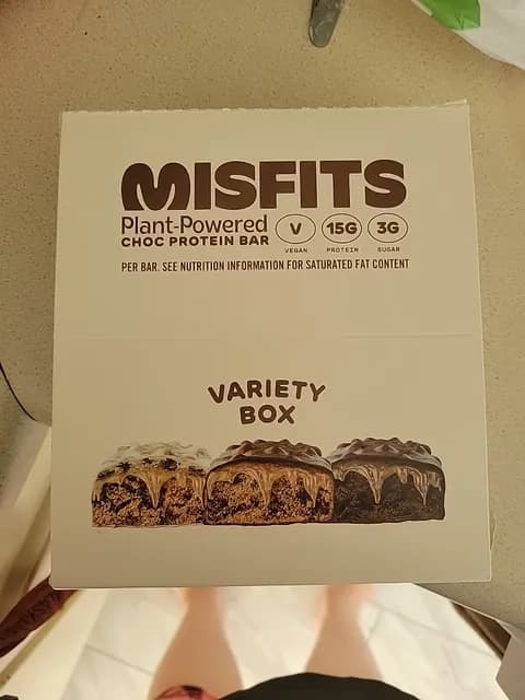Misfits Plant-Powered Cho Protein Bar