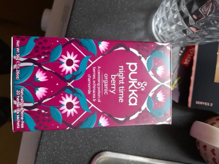 Pukka Organic Night Time Berry Herbal Tea