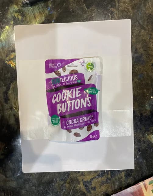 Fodilicious Cookie Buttons Cocoa Crunch
