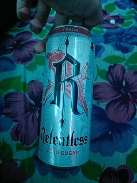 Relentless Zero Sugar Peach Flavour Enegry Drink