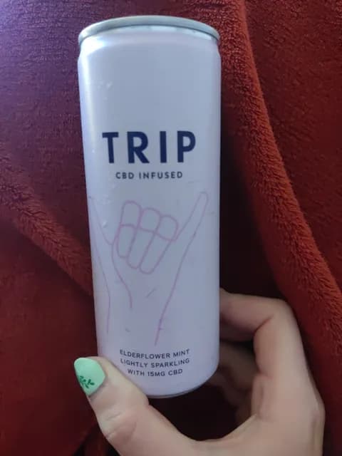 Trip Cbd Infused Elderflower Mint