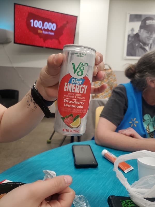 V8 +Energy Diet Strawberry Lemonade Energy Drink