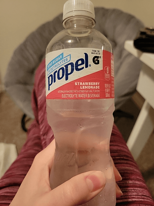 Propel Zero Sugar Strawberry Lemonade Electrolyte Water Beverage