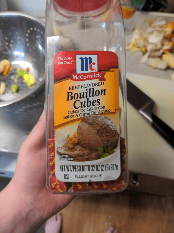 Mccormick Beef Flavored Bouillon Cubes