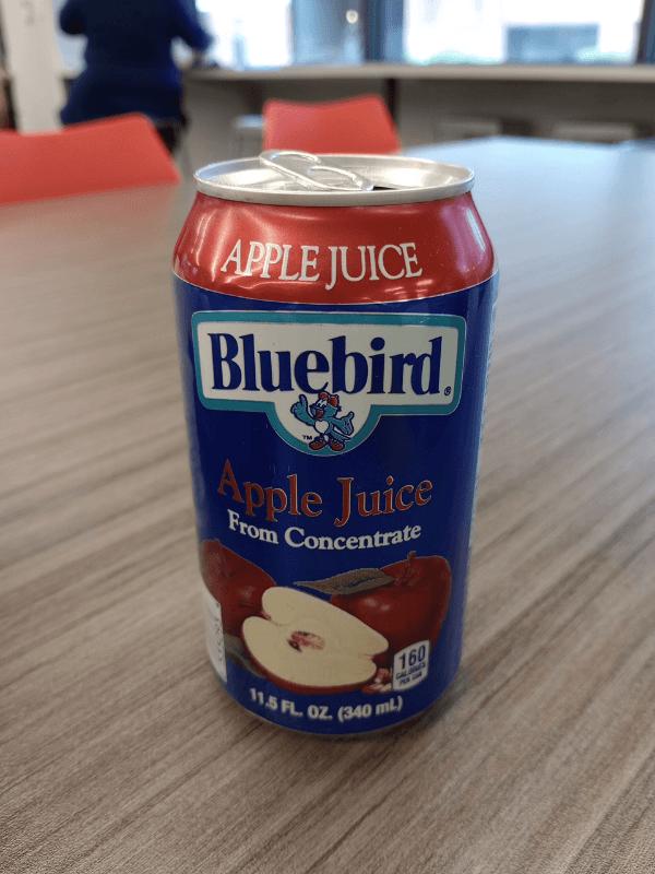 Bluebird Apple Juice