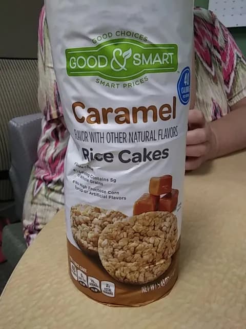 Good & Smart Caramel Rice Cakes