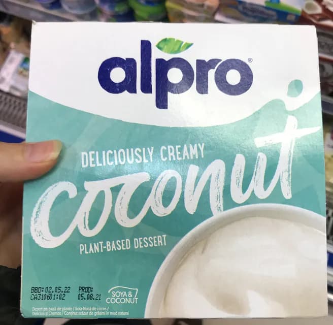 Alpro Deliciously Creamy Coconut Plant-Based Dessert