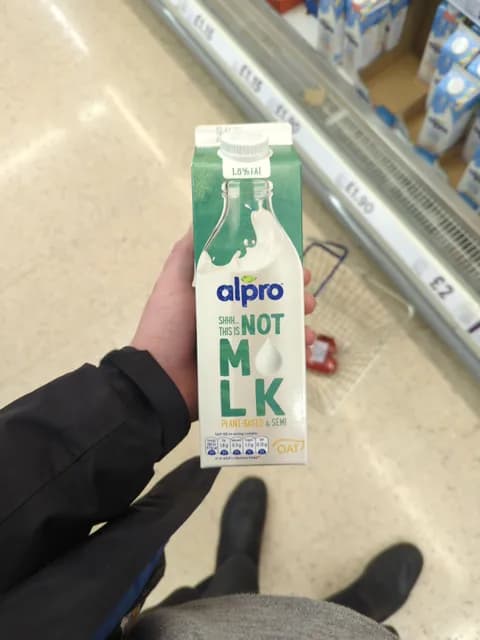 Alpro Shhh... This Is Not Milk Plant-Based And Semi Oat