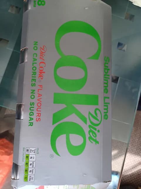 Diet Coke Sublime Lime