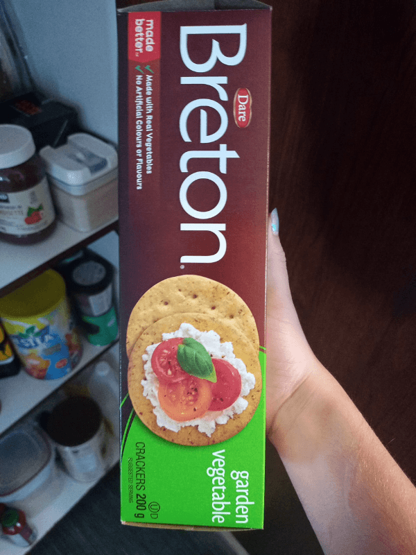 Breton Garden Vegetable Crackers