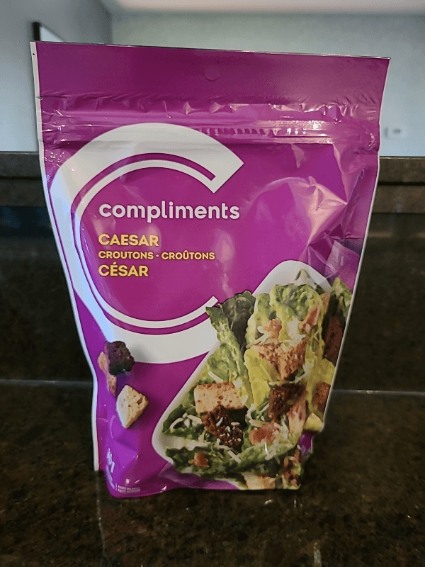 Compliments Caesar Croutons
