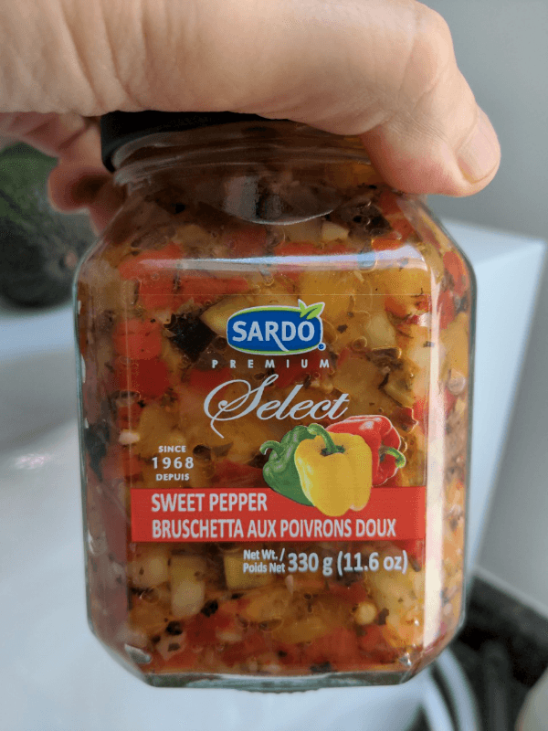 Sardo Premium Select Sweet Pepper Bruschetta