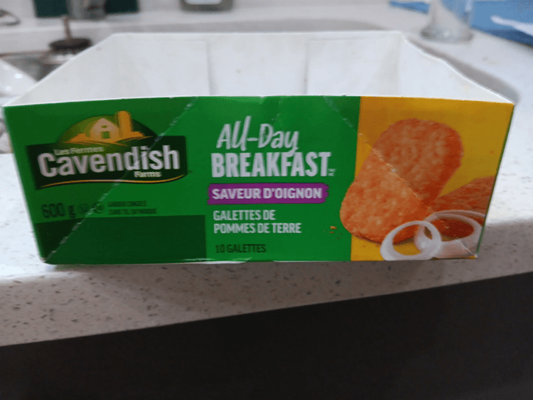Cavendish All-Day Breakfast Saveur De Pommes De Terre