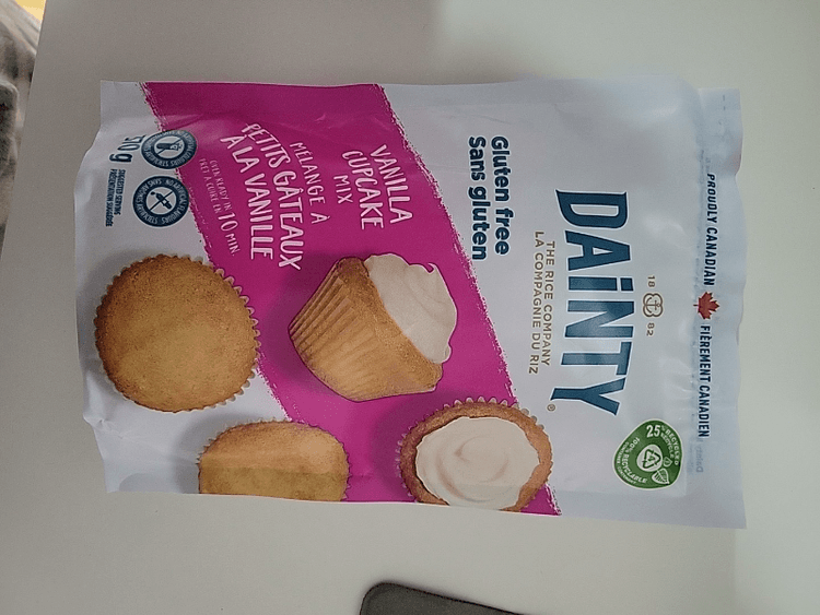 Dainty Vanilla Cupcake Mix