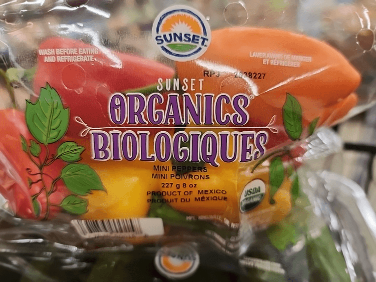 Sunset Organics Mini Peppers