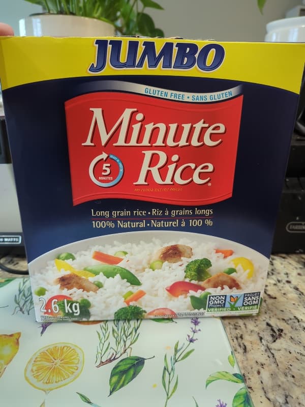Jumbo Minute Rice