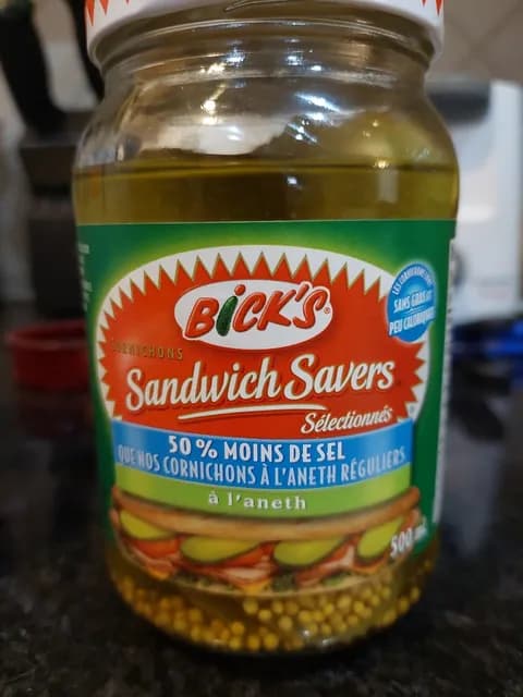 Bick'S Cornichons Sandwich Savers