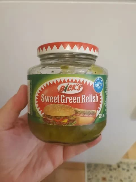 Bick'S Sweet Green Relish