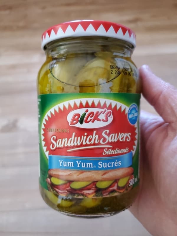 Bick'S Sandwich Savers Yum Yum