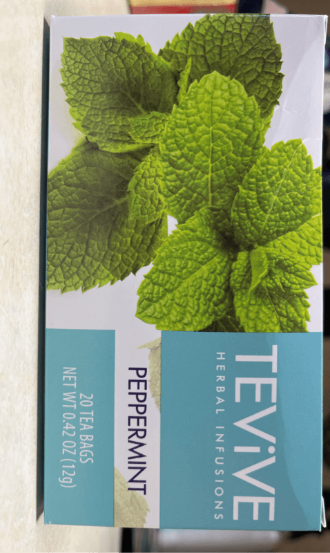 Tevive Herbal Infusions Peppermint Tea