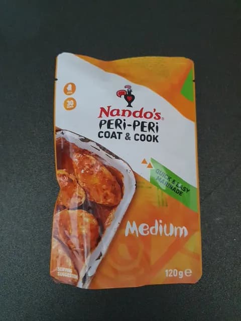 Nando'S Peri-Peri Coat & Cook Medium