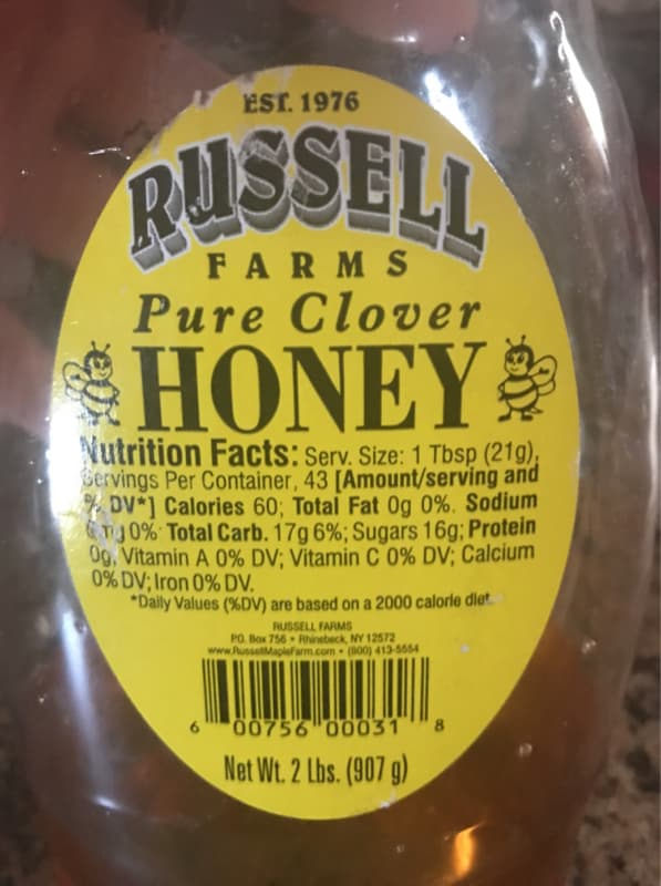 Russell Farms Pure Clover Honey