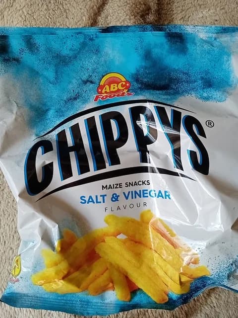 Abc Foods Chippys Maize Snacks Salt & Vinegar Flavour