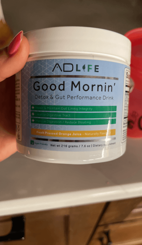 Project Ad Life Good Mornin' Detox & Gut Performance Drink Fresh Pressed Orange Juice