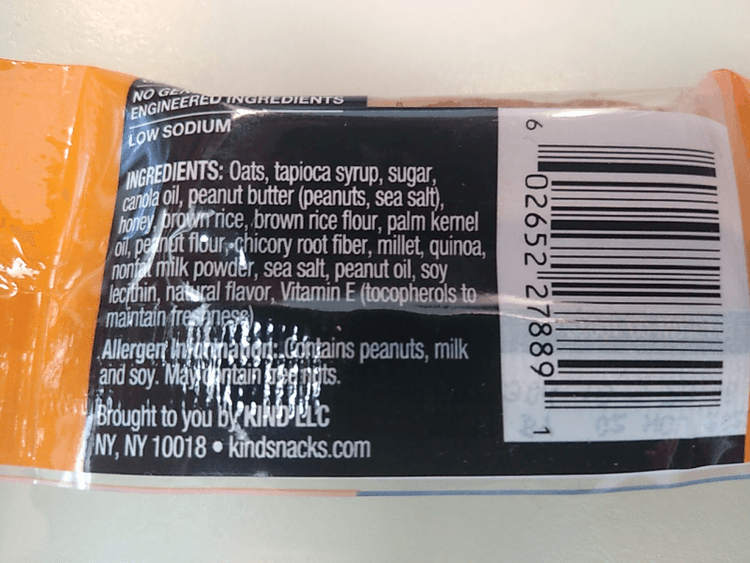 Kind Peanut Butter Minis Chewy Bar
