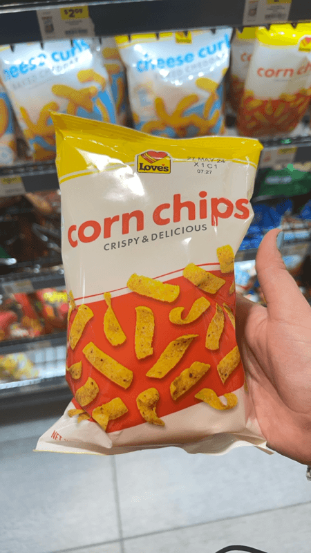 Love'S Crispy & Delicious Corn Chips
