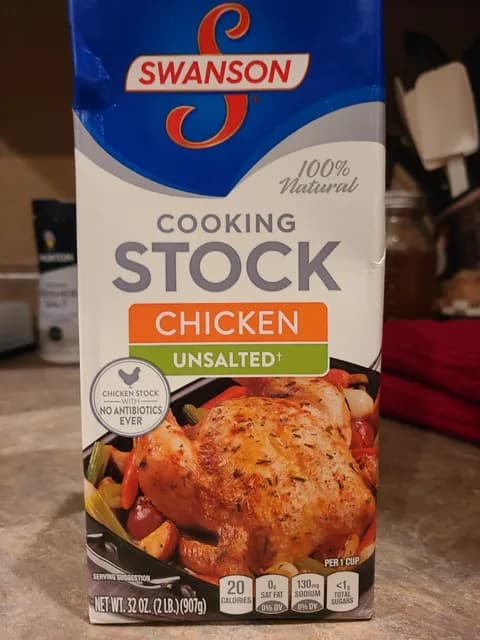 Swanson Unsalted Chicken Cooking Stock