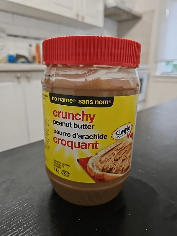 No Name Crunchy Peanut Butter