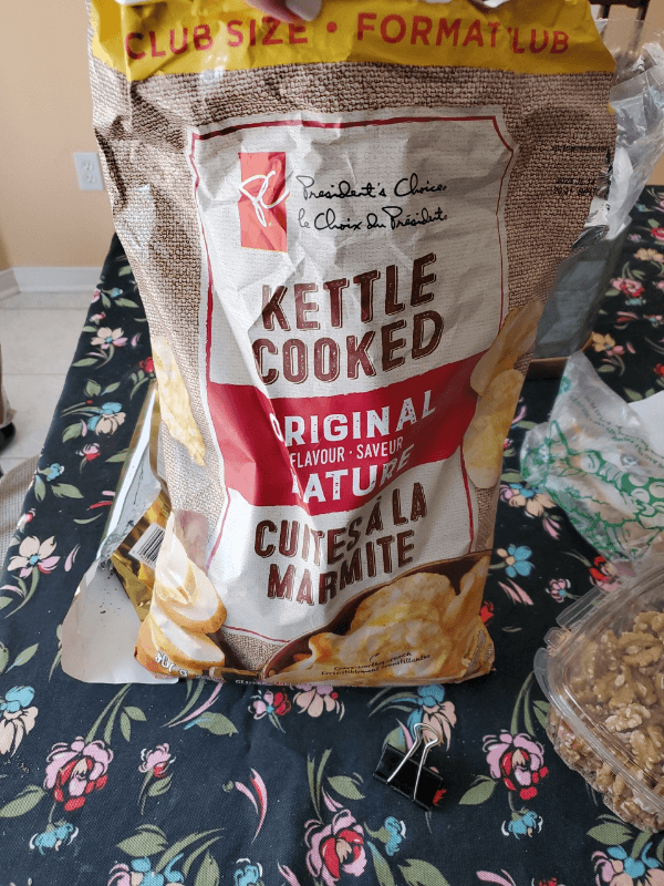 President'S Choice Kettle Cooked Original Flavour Nature Chips
