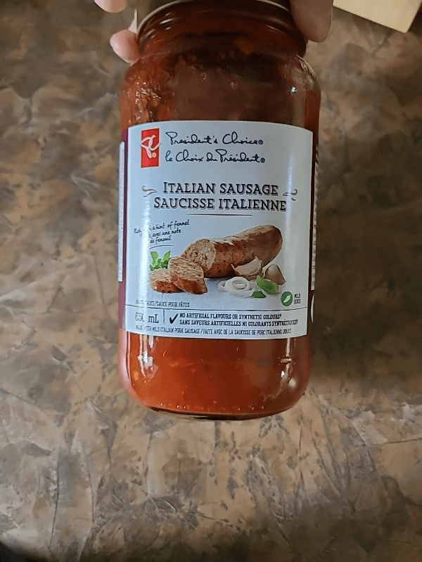 President'S Choices Italian Sausage
