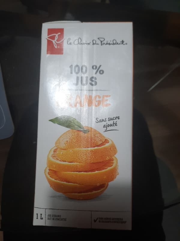 President'S Choice 100% Orange Juice