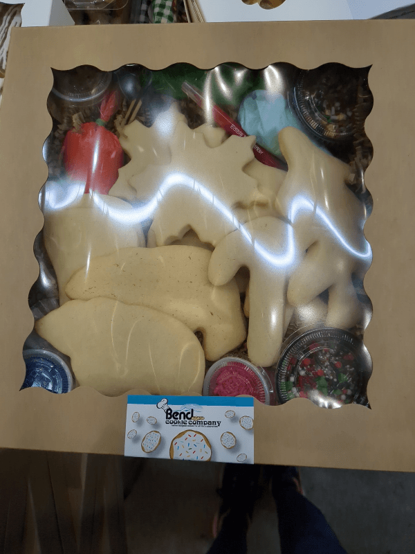 Bend Cookie Company Sugar Cookie Decorating Kit Hand Decorated Sugar Cookies