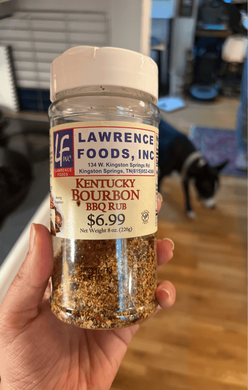 Lawrence Foods, Inc Kentucky Bourbon Bbq Rub