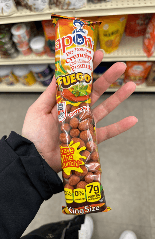 Japon Fuego Dry Roasted Chile Limon Peanuts King Size