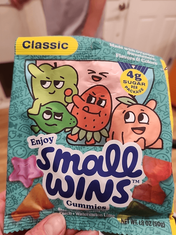 Small Wins Strawberry, Green Apple, Peach, Waterlemon Lime Gummies