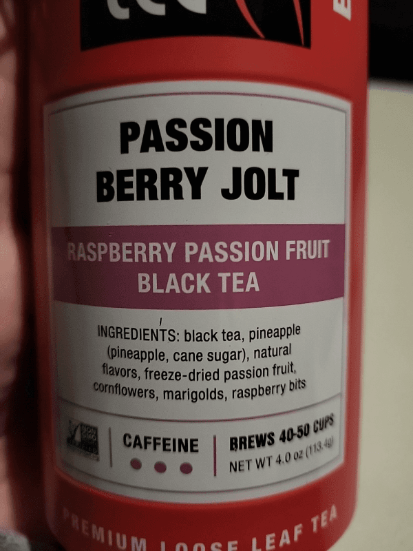 Tiesta Tea - Passion Berry Jolt - Raspberry Passion Fruit Black Tea