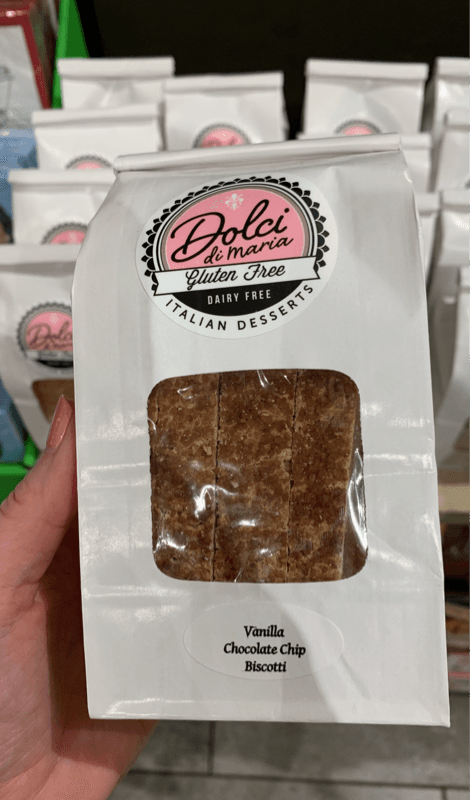 Dolci Di Maria Gluten Desserts Vanilla Chocolate Chip Biscotti