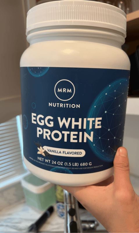 Mrm Nutrition Vanilla Flavored Egg White Protein