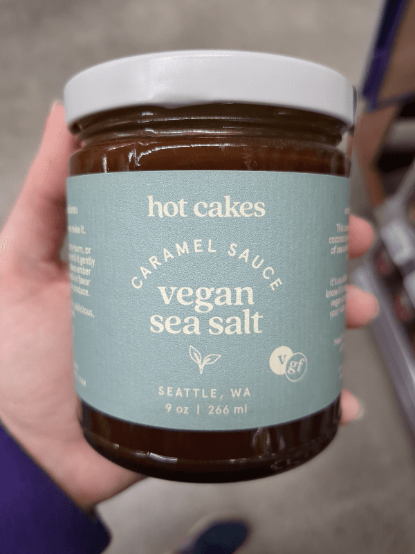 Hot Cakes Caramel Sauce Vegan Sea Salt