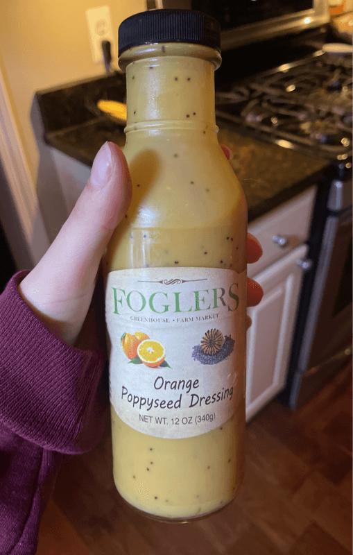 Foglers Orange Poppyseed Dressing